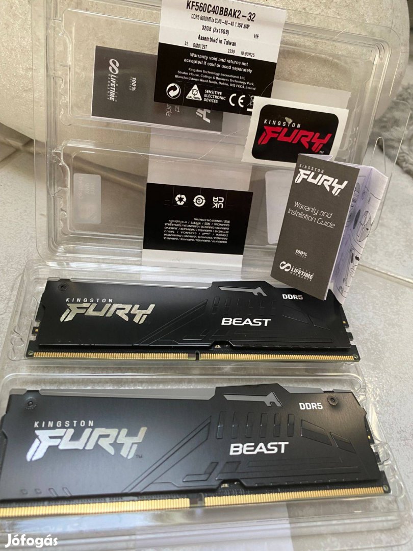 Kingston Fury Beast RGB 4x16 DDR5 RAM