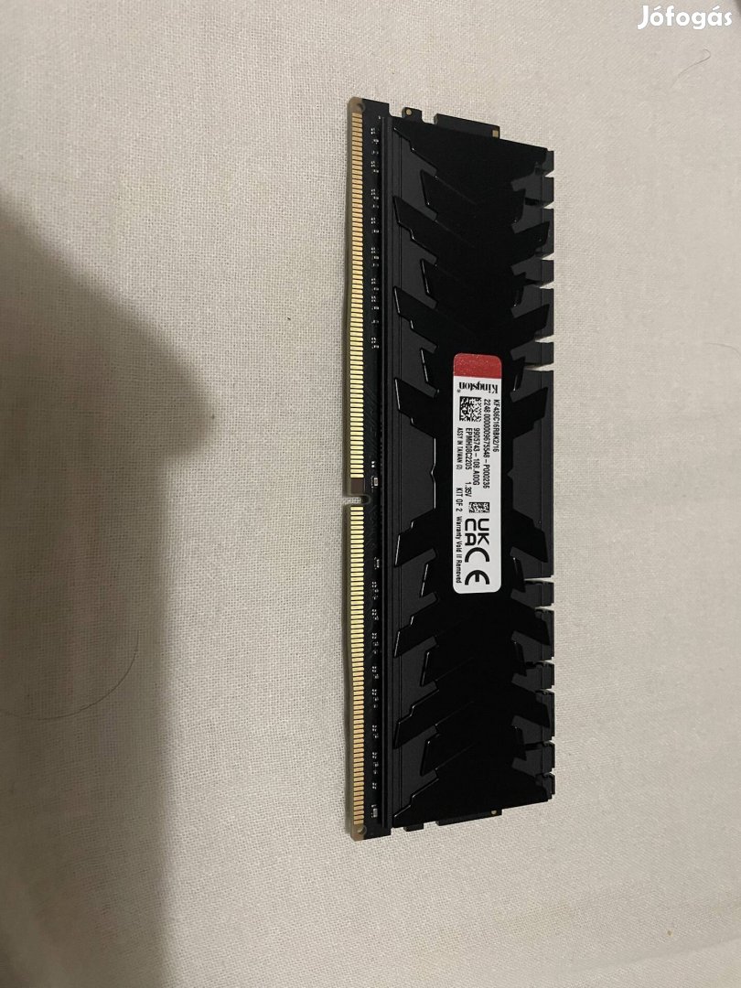 Kingston Fury DDR4 3600MHz CL16 Renegade Black memória