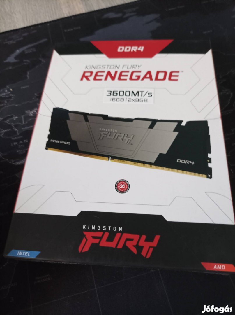 Kingston Fury Renegade 16GB (2x8GB) DDR4 3600MHz KF436C16RB2K2/16