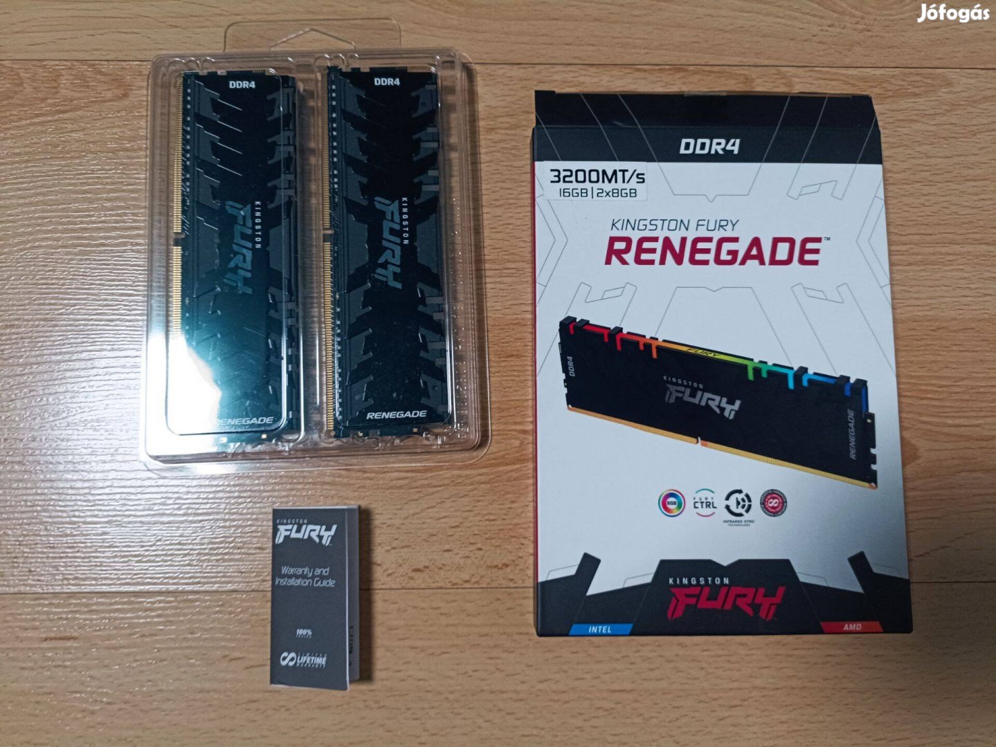 Kingston Fury Renegade RGB 2x8GB 3200MHz DDR4 (KF432C16Rbak2/16)