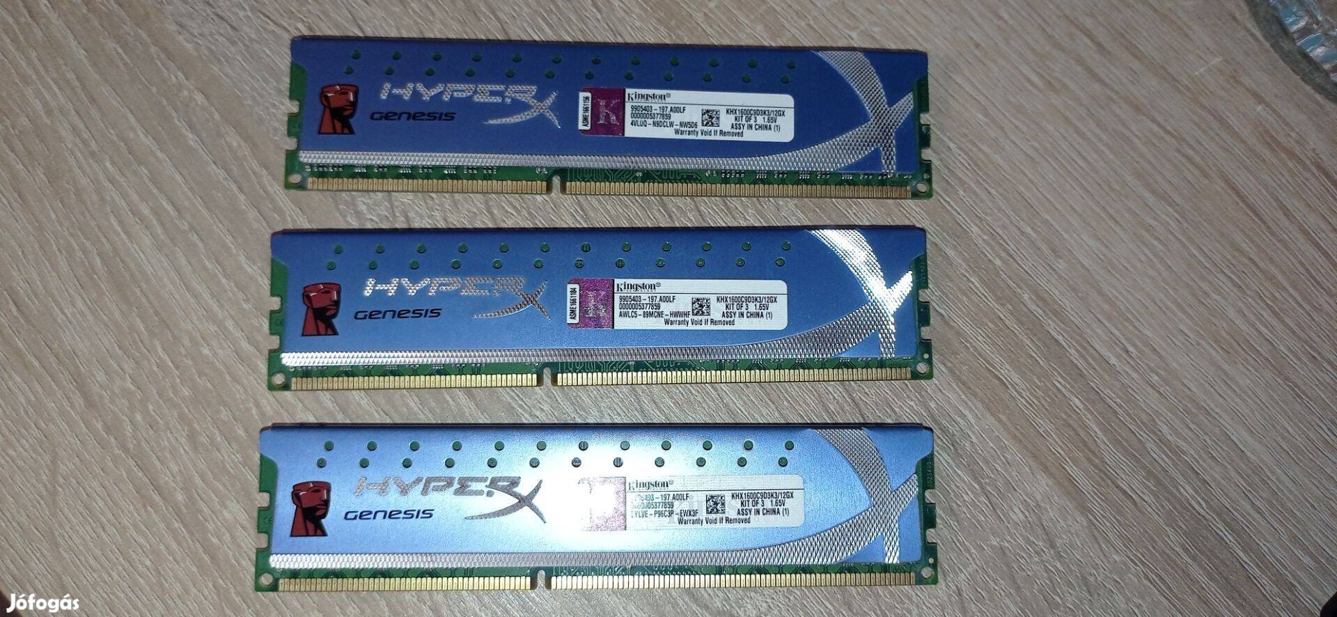 Kingston Hyperx 4GB RAM 1600MHz DDR3