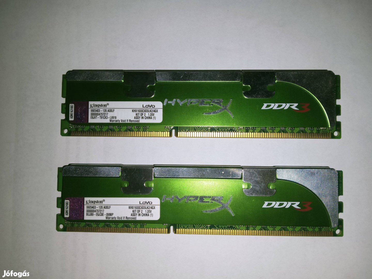 Kingston Hyperx Blue 4GB (2x2GB) DDR3 1600MHz