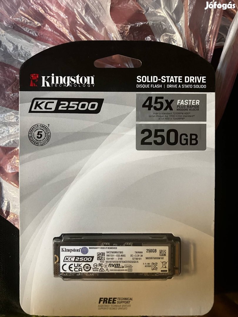 Kingston KC2500 SSD