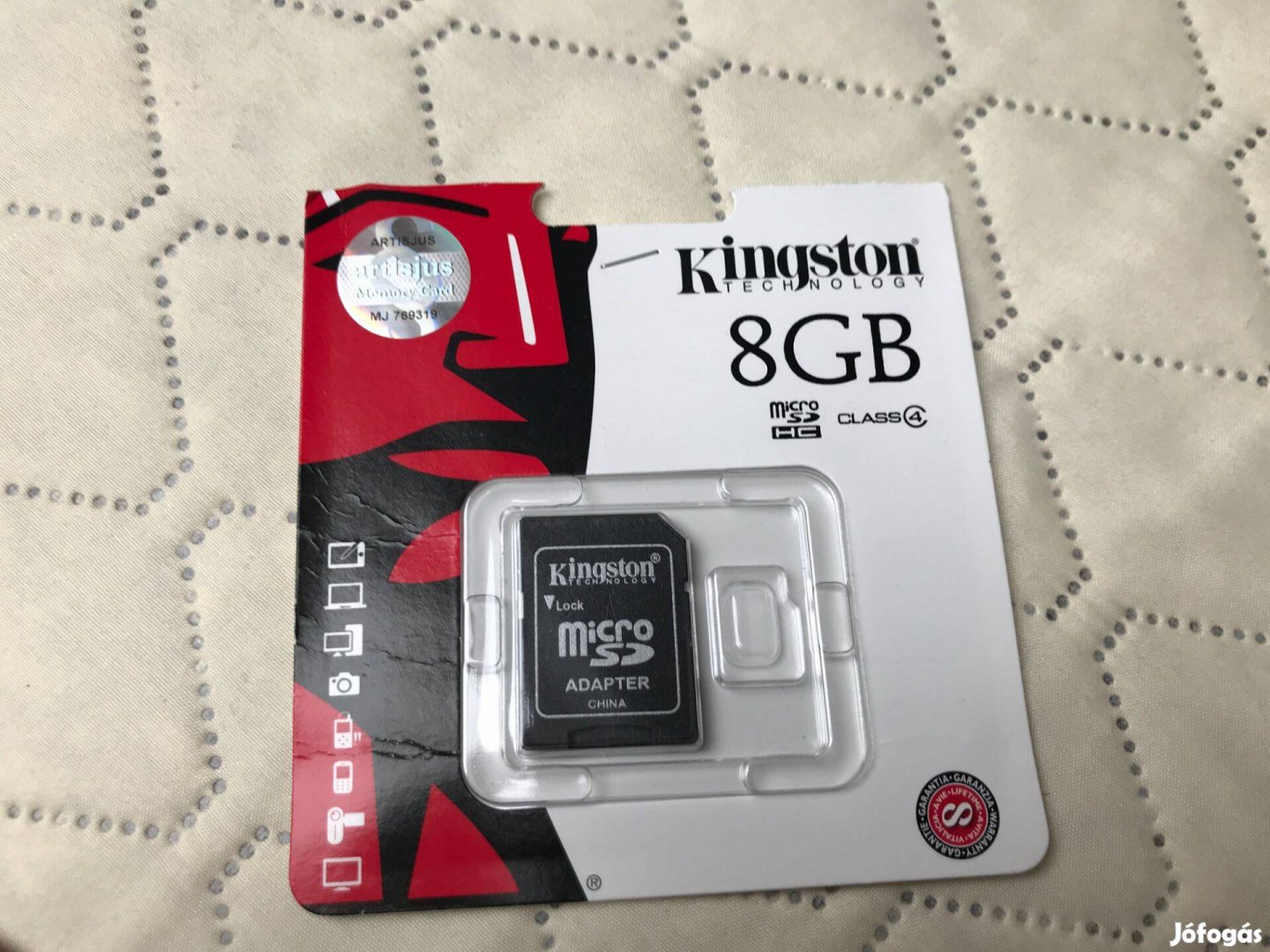 Kingston SD 8GB micro memóriakártya
