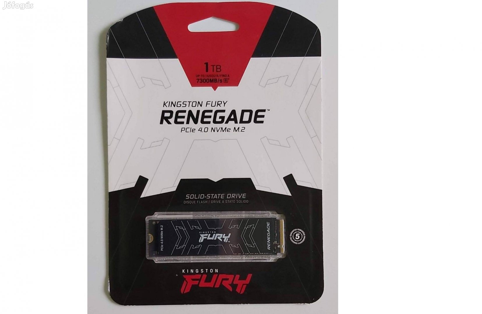 Kingston SSD M.2 Pcie 4.0 Nvme 1000GB Fury Renegade