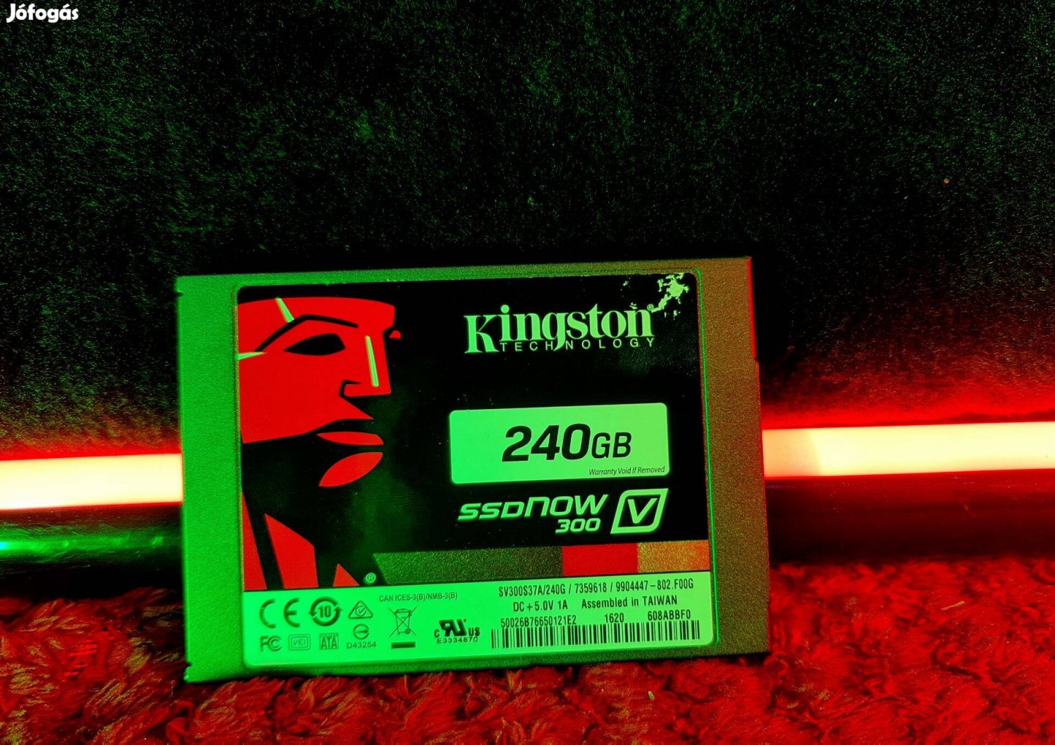 Kingston Ssdnow V300 2.5 240GB SATA3 SV300S37A/240G,szép állapotban 1