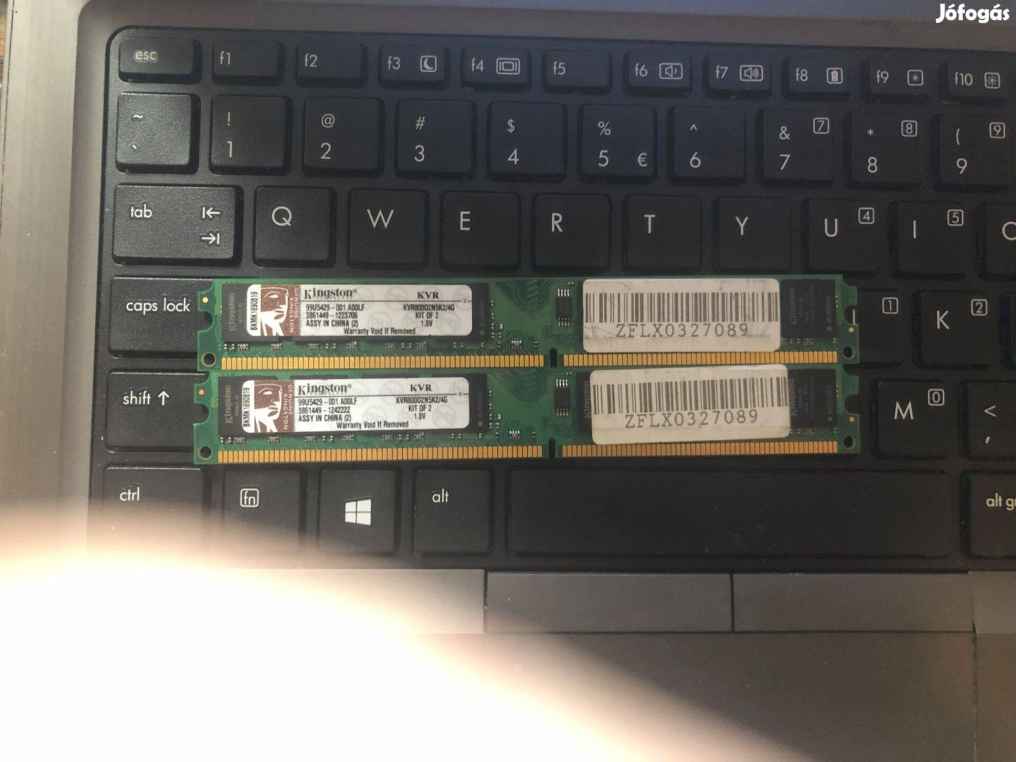 Kingston ddr2 800mzh 2X2gb, ram ,szép állapotban