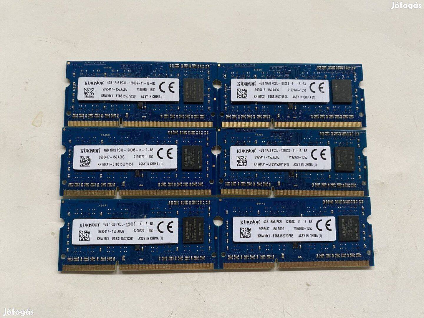 Kingston ddr3 ddr3l 12800s 1600mhz 4gb