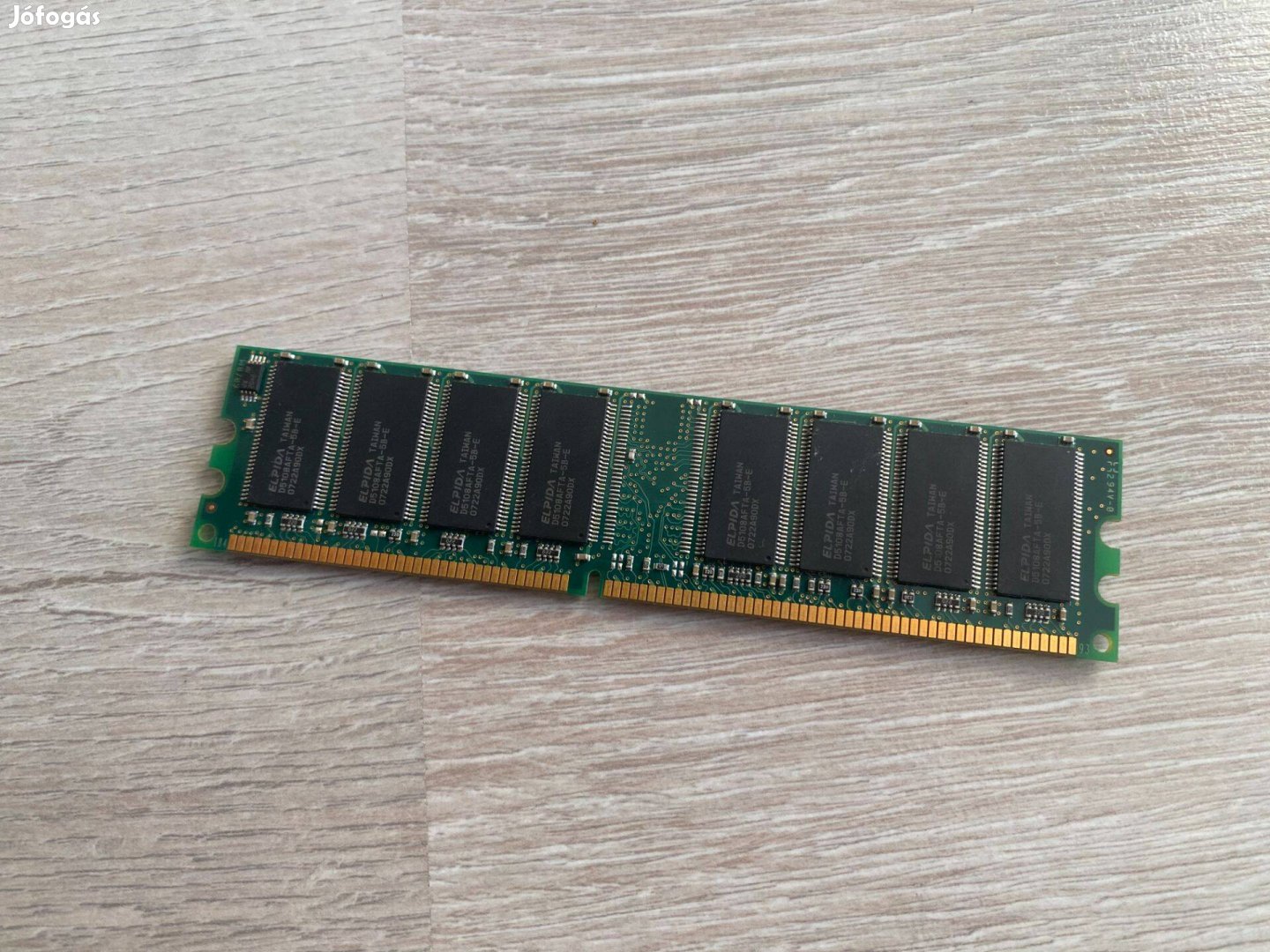 Kingston márkájú DDR memória RAM modul 1GB 400Mhz