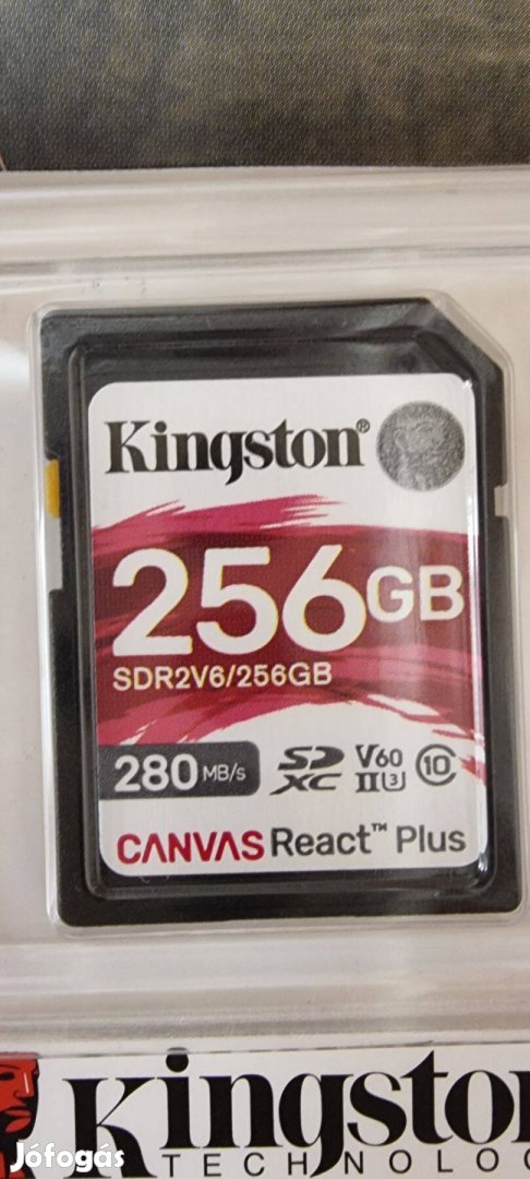 Kingston memóriakártya 256 GB