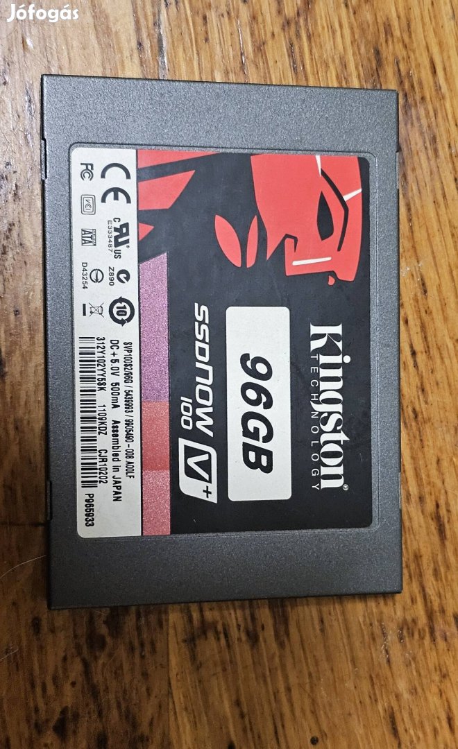 Kingstone SSD V+ 96 GB Sata 2,5