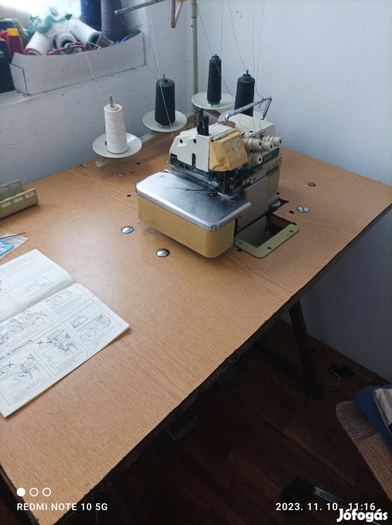 Kingtex overlock ipari varrógép