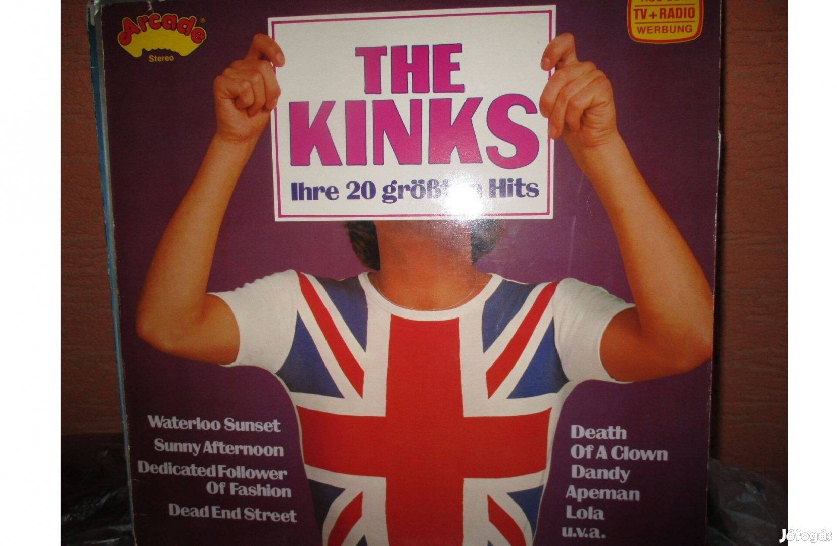 Kinks bakelit hanglemez eladó