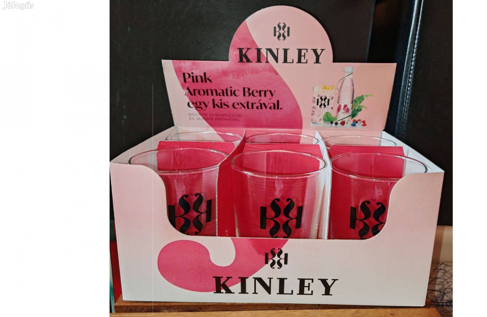 Kinley eredeti Gin Tonic pohárszett 6 darabos