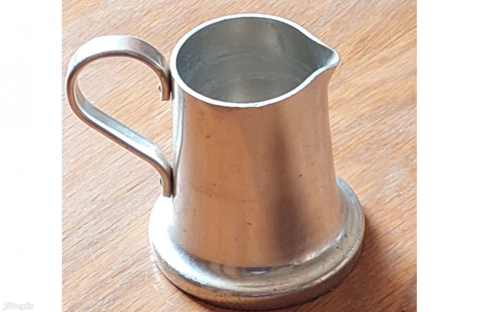 Kiöntő, retro, tejkiöntő, aluminium