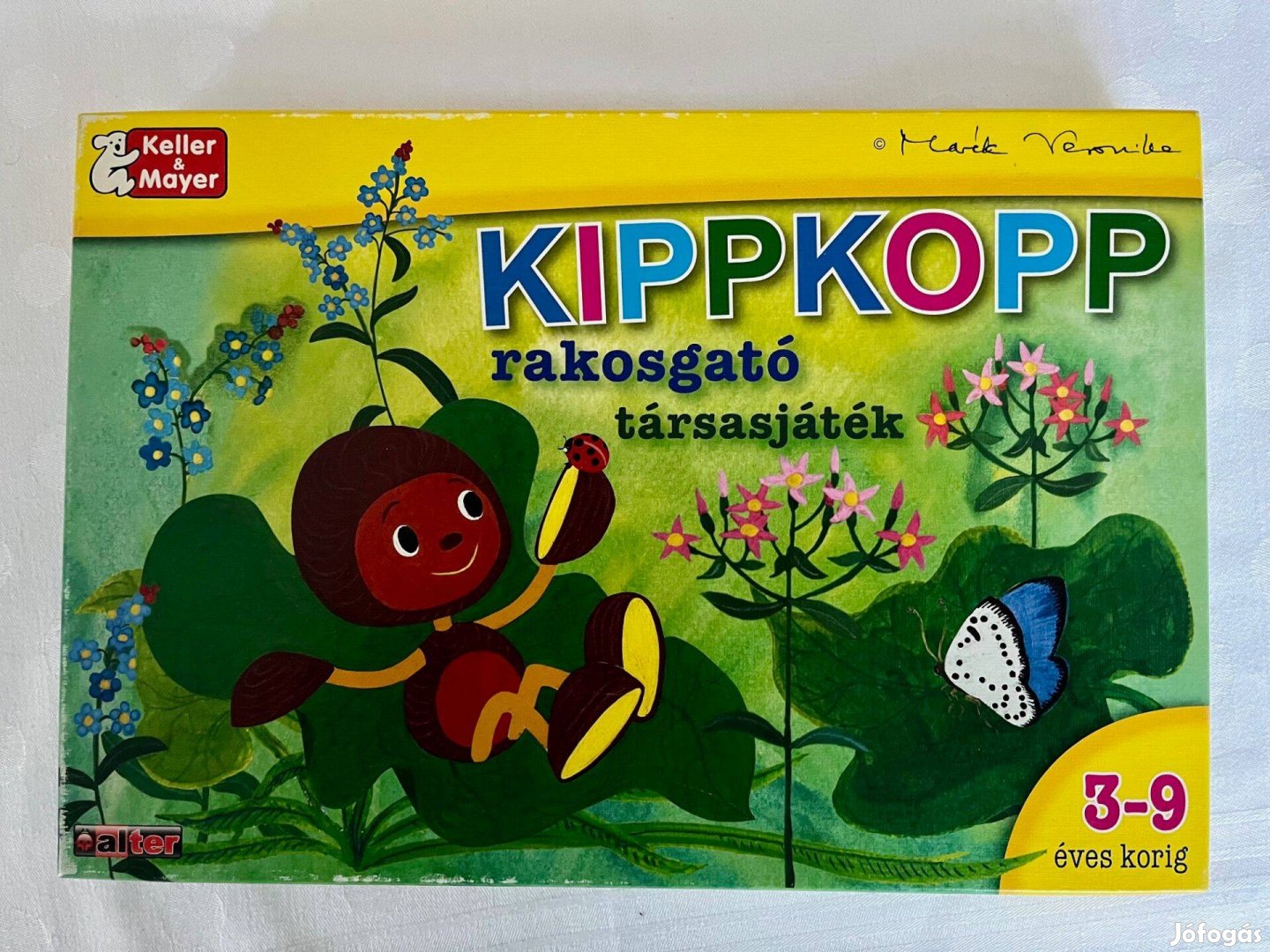 Kippkopp rakosgató társasjáték készségfejlesztő játék 3-9 éves korig