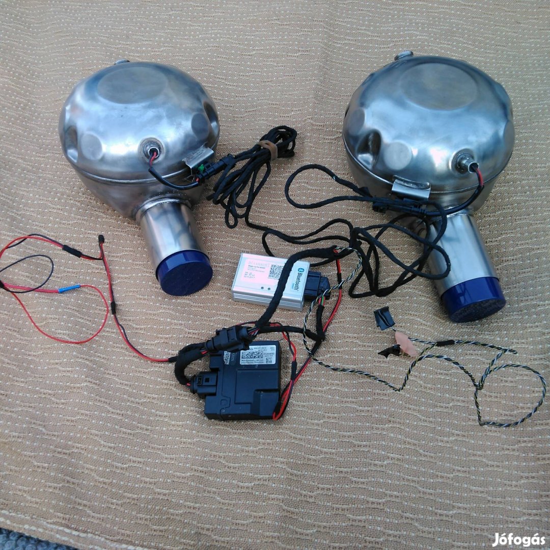 Kipufogó soundbooster dupla