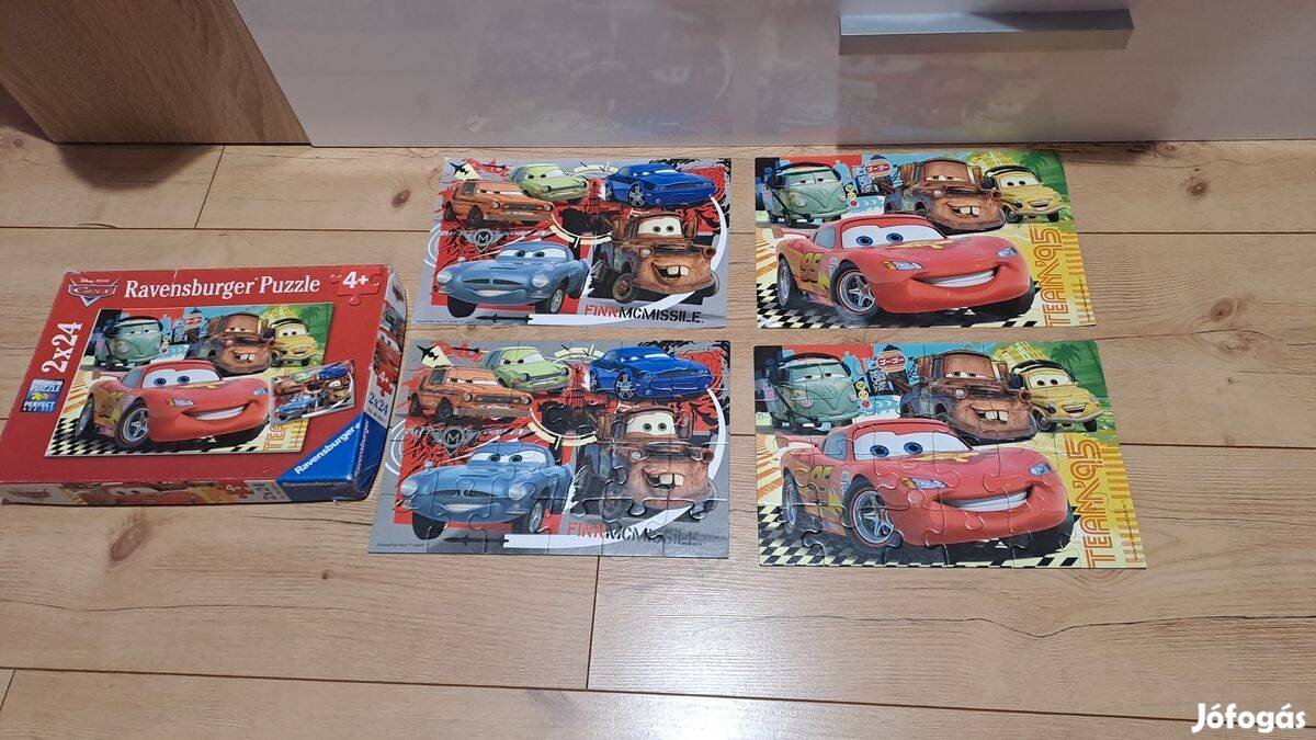 Kirakó Puzzle 2x24 db - Verdák új kaland 4+