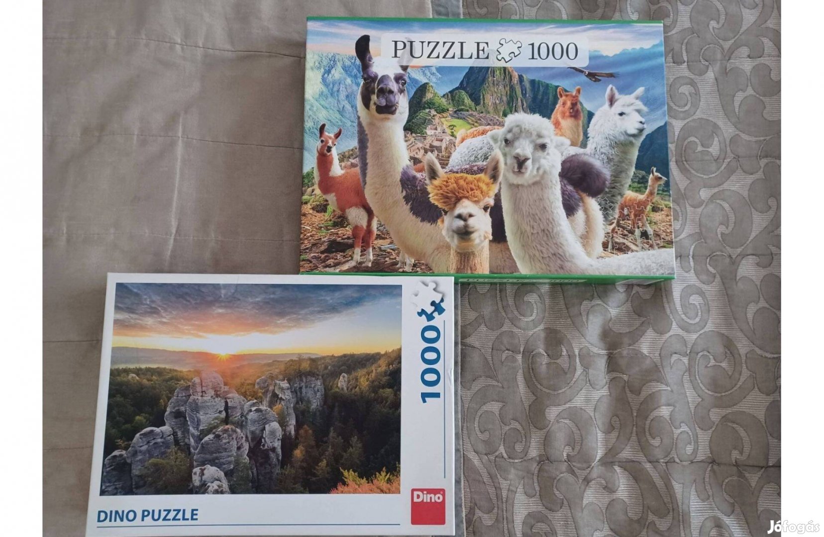 Kirakó, puzzle (lámák, sziklák, multi, Velence) 4 doboz