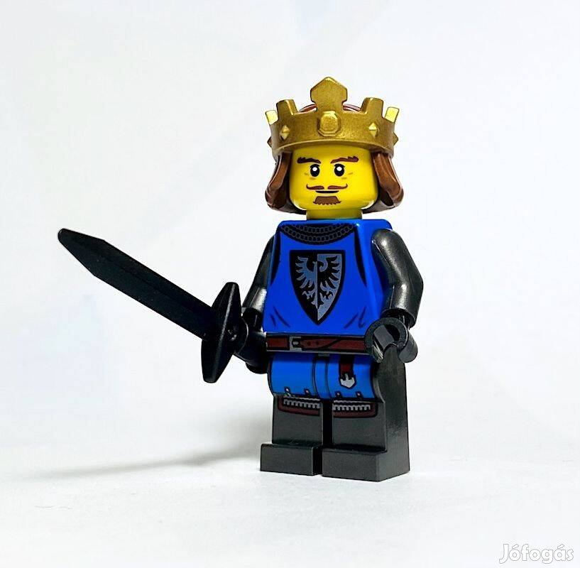 Király Eredeti LEGO egyedi minifigura - Castle Black Falcon - Új