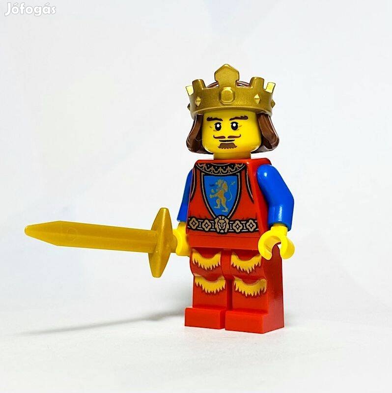 Király Eredeti LEGO egyedi minifigura - Castle Kingdoms - Új