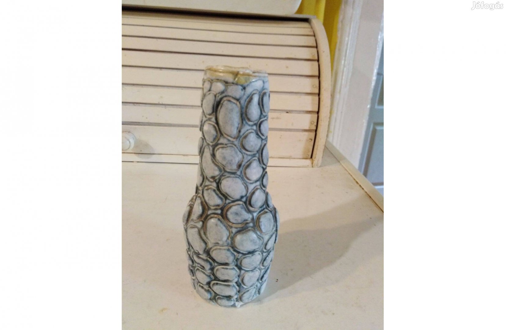 Király Károly szép hibátlan vázája 12 cm