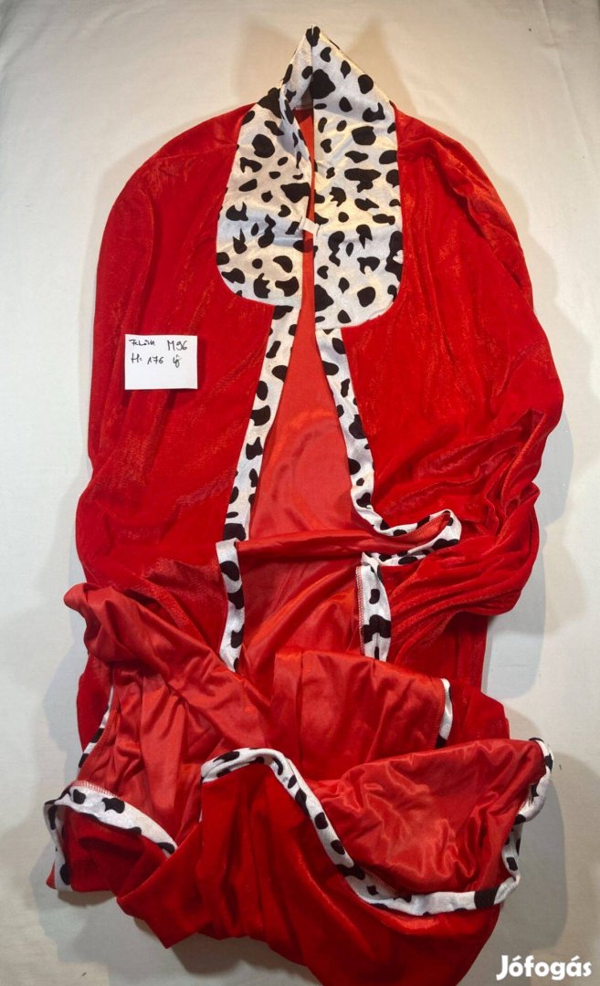 Király jelmez, király palást, felnőtt jelmez M96