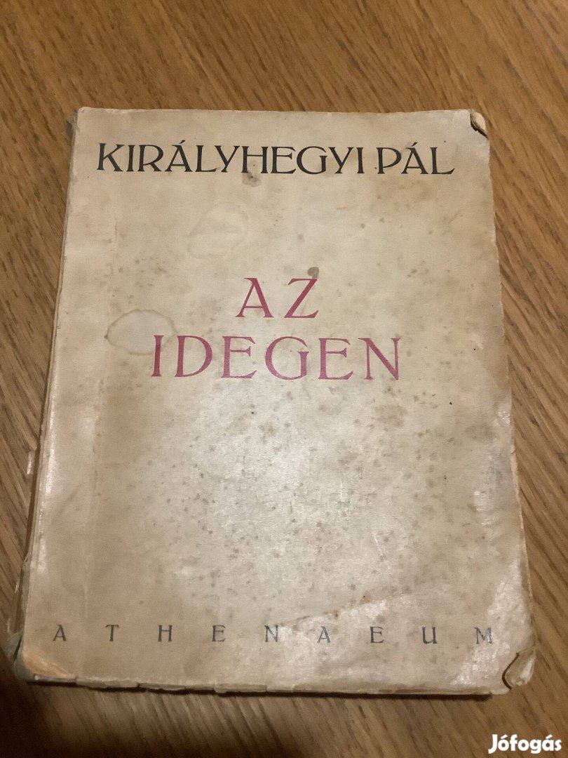 Királyhegyi Pál: Az idegen