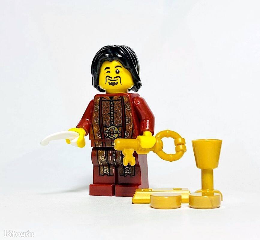 Királyi kincstárnok Eredeti LEGO egyedi minifigura - Castle