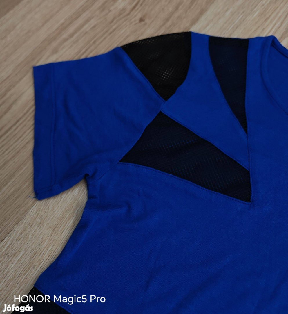Királykék sportos női rövidujjú S