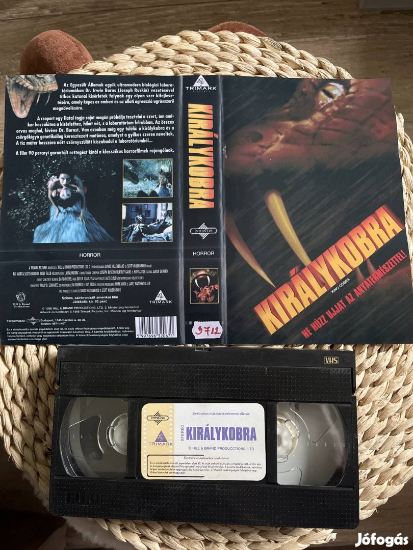 Királykobra vhs m