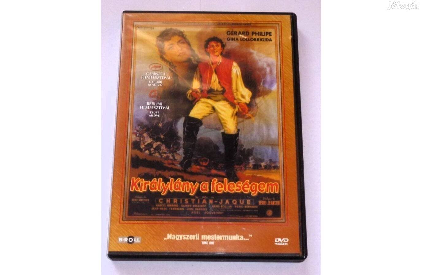 Királylány a feleségem (1951) DVD fsz: Gerard Philipe , Gina Lollobrig