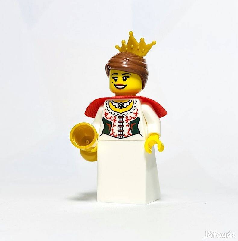 Királynő Eredeti LEGO egyedi minifigura - Castle Kingdoms - Új