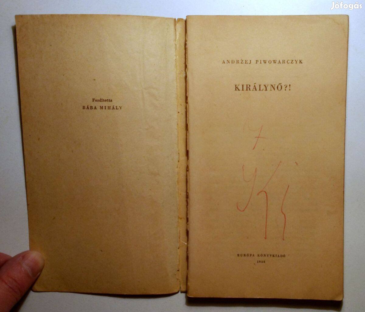 Királynő?! (Andrzej Piwowarczyk) 1958 (sérült) 8kép+tartalom