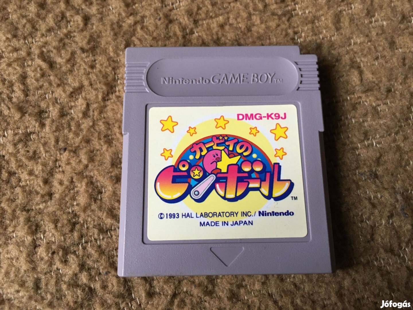 Kirby Pinball Nintendo Gameboy