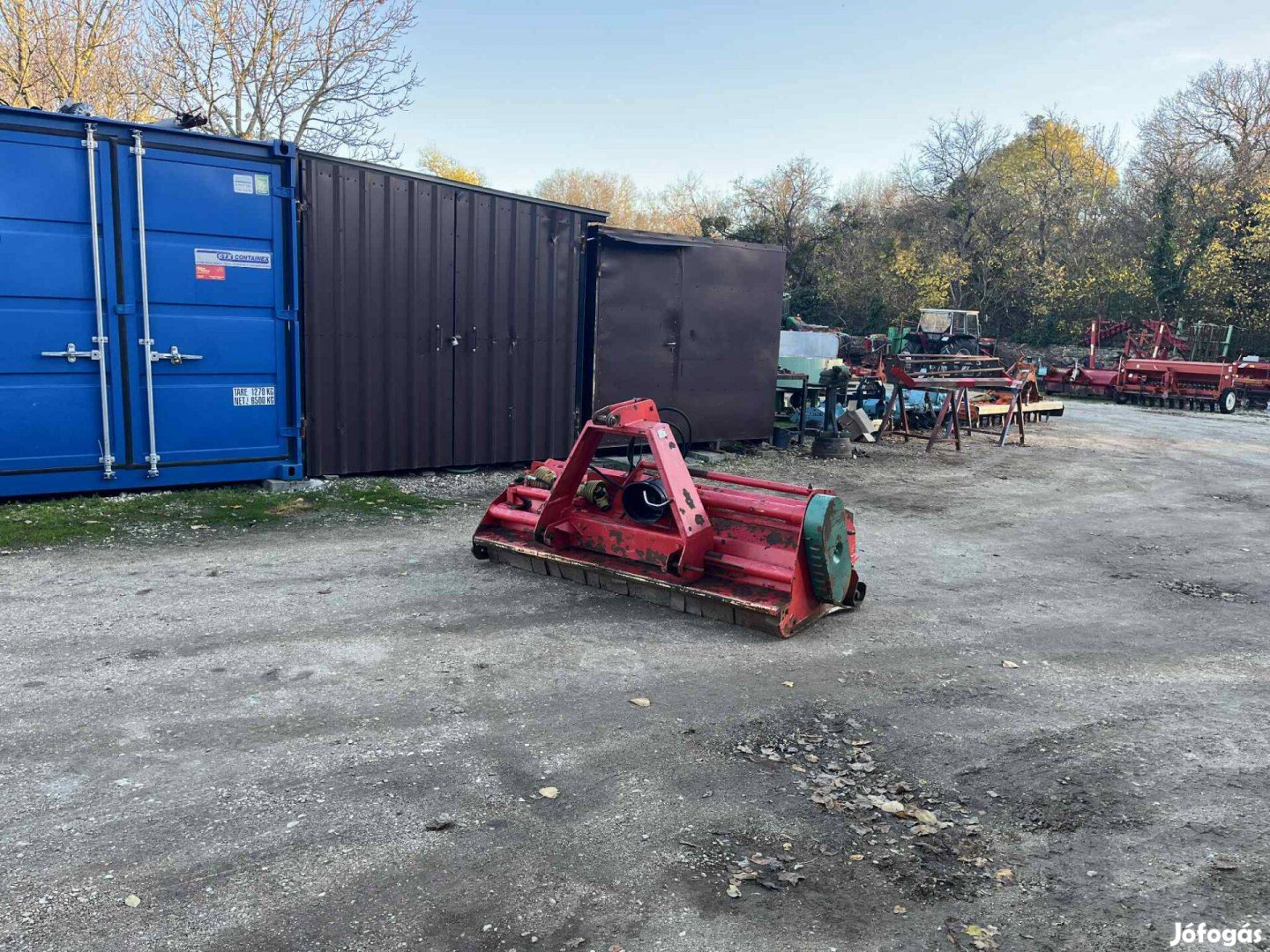 Kirchner SM 200 kalapácsos szárzúzó-hidraulikus