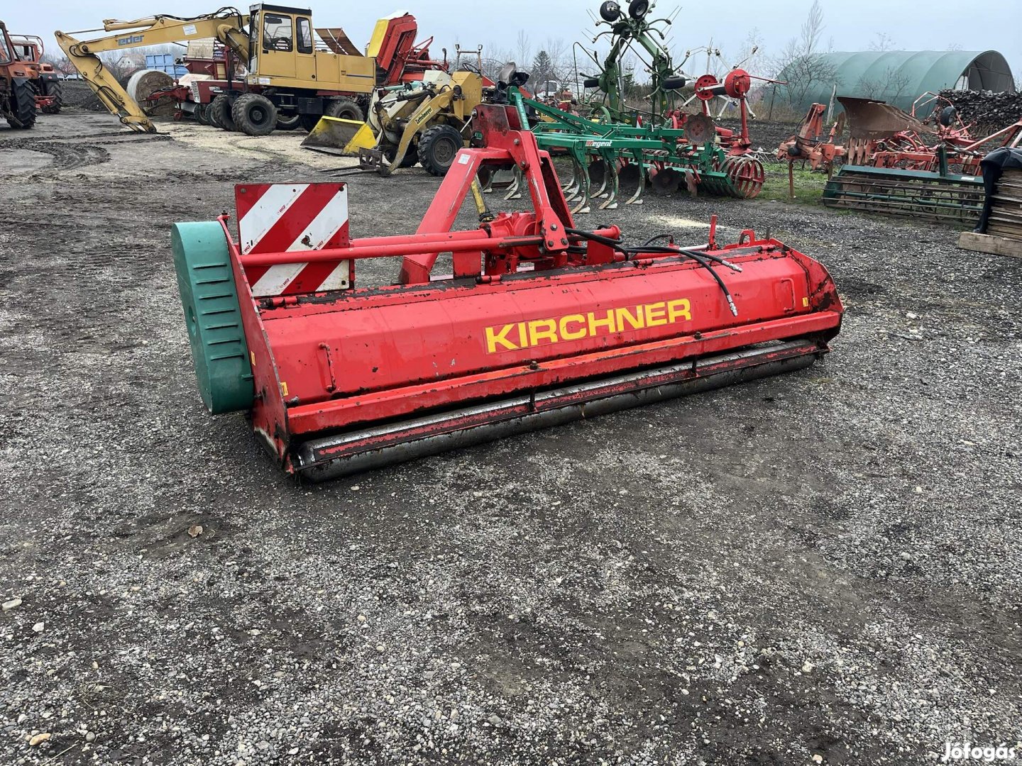 Kirchner SM 300 kalapácsos szárzúzó, mulcsozó