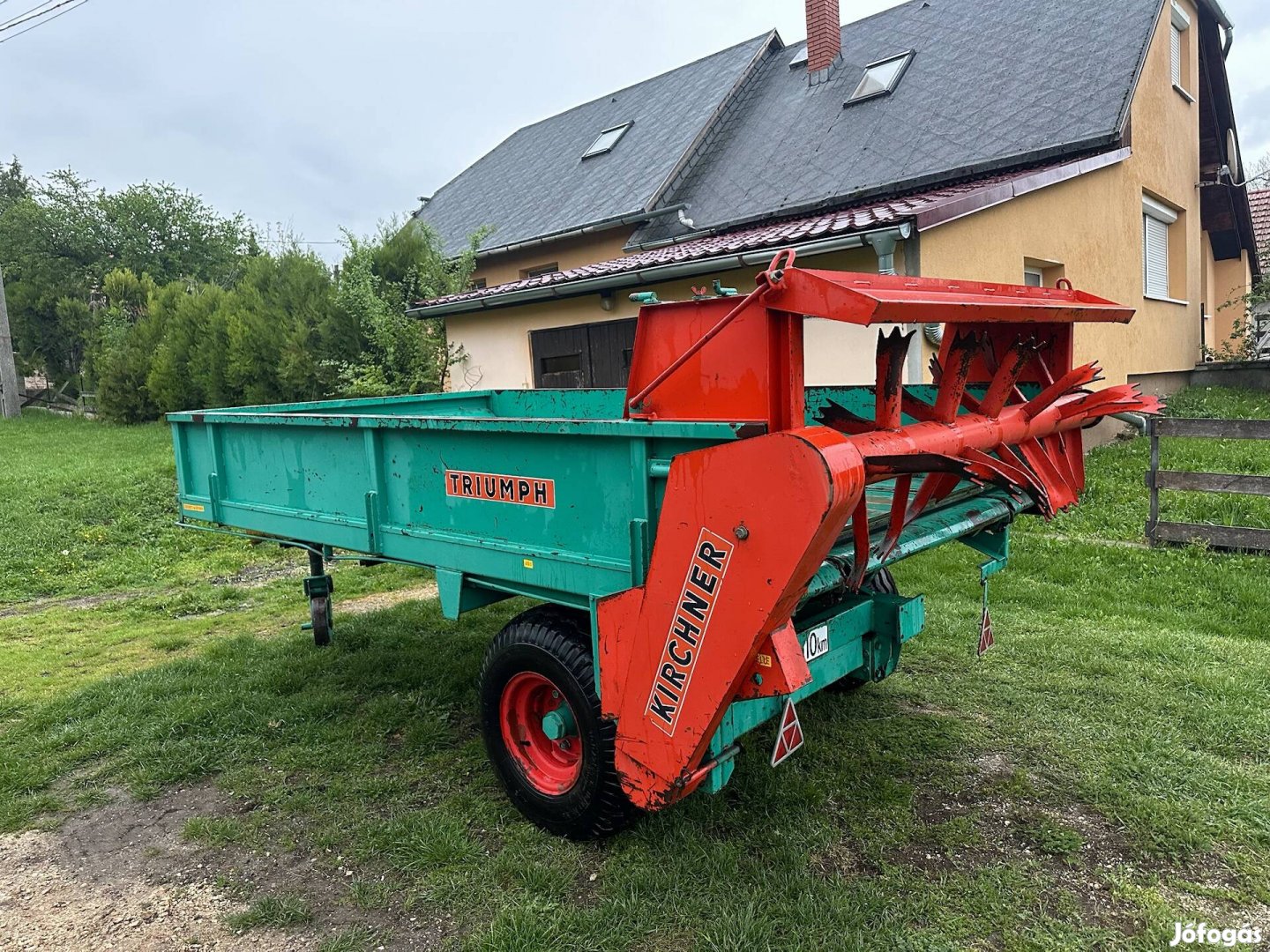 Kirchner Triumph L25 szerves trágyaszóró