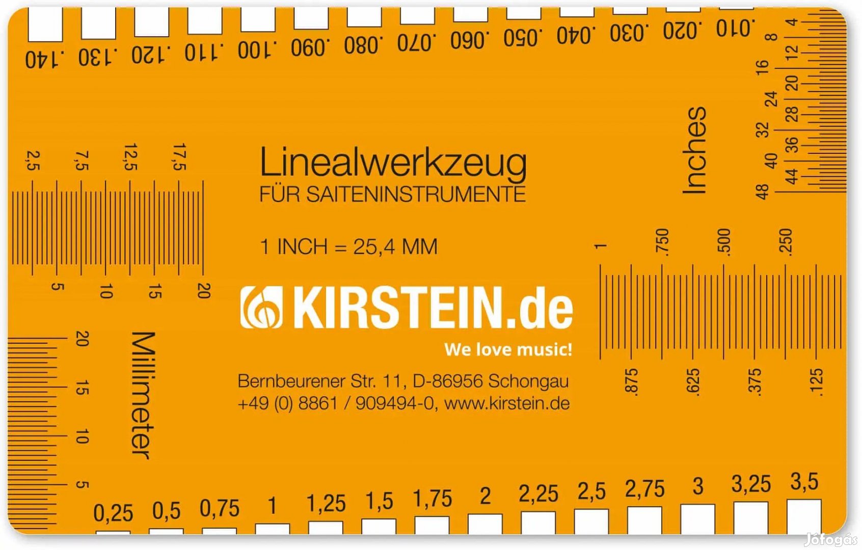 Kirstein Húrmagasság Mérő