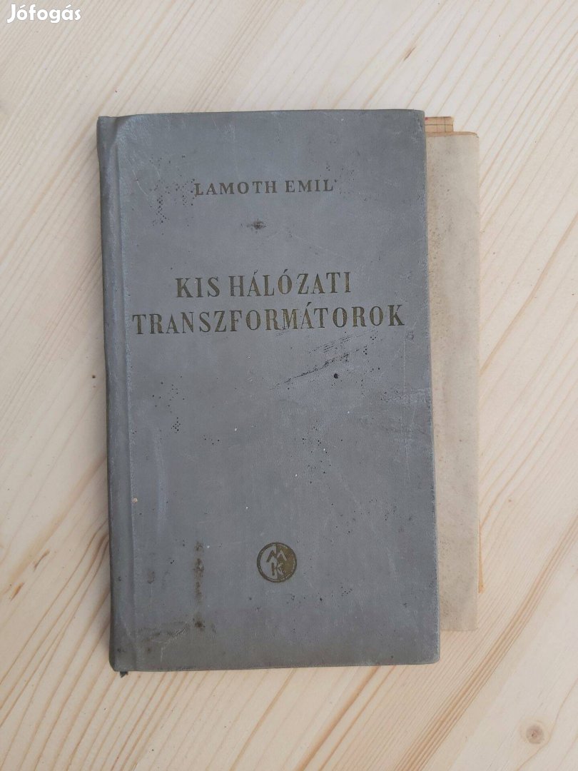 Kis hálózati transzformátorok, Lamoth Emil, könyv