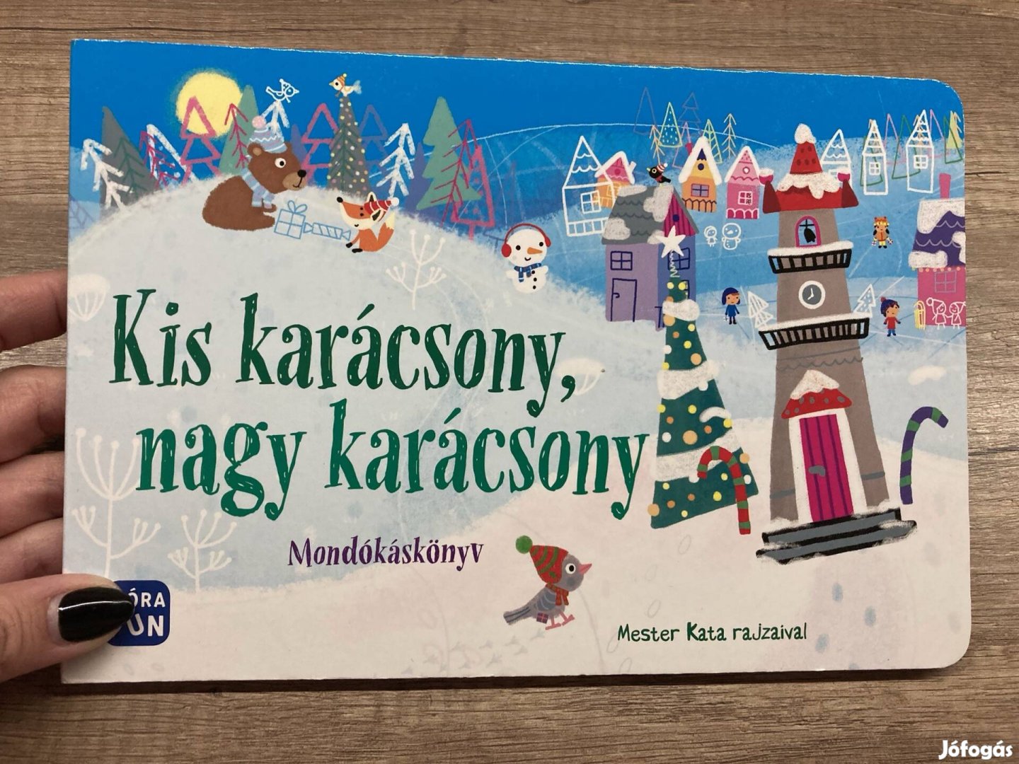 Kis karácsony, nagy karácsony mondókás könyv új