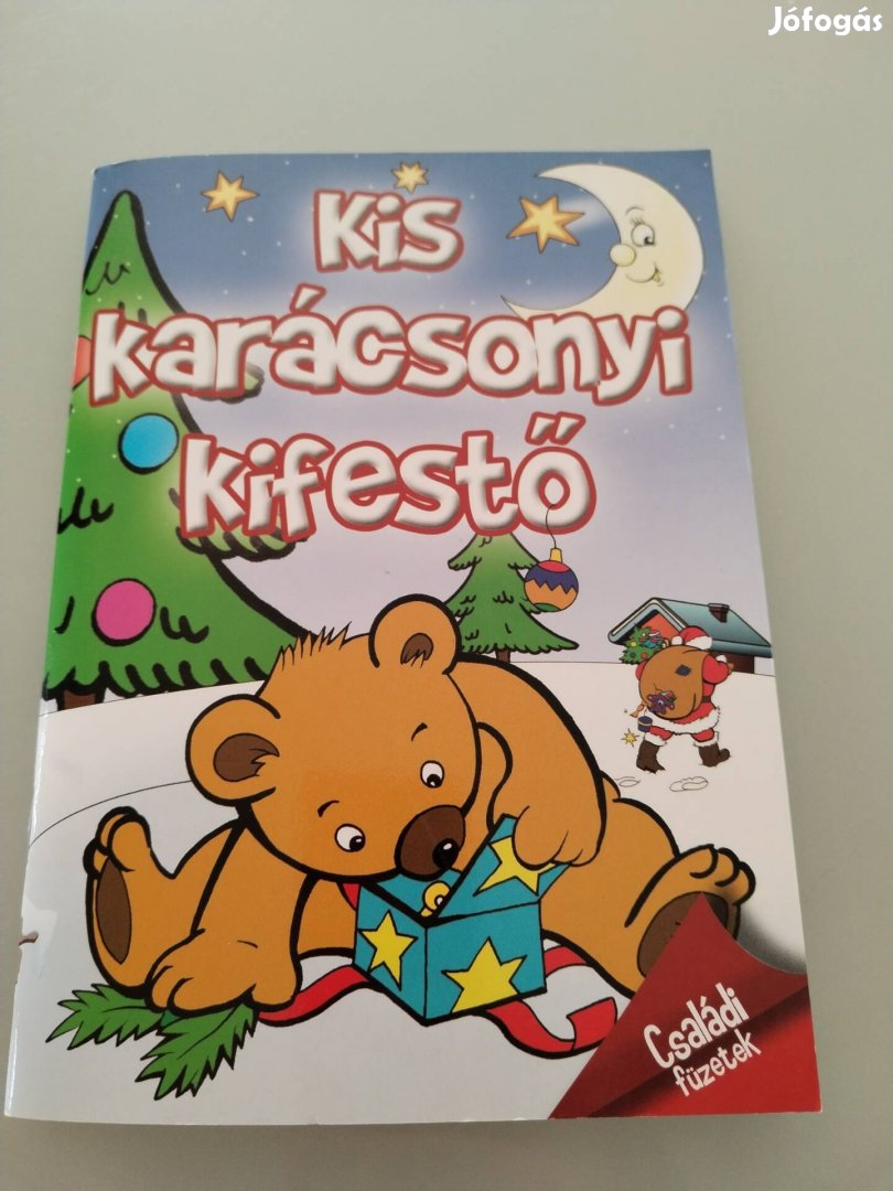 Kis karácsonyi kifestő 16 oldal