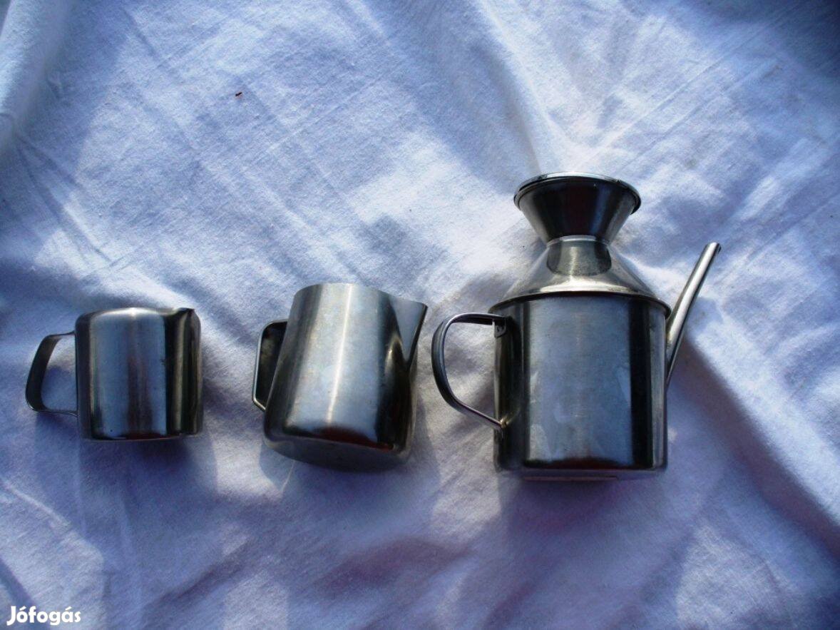 Kis kávés - szószos kanna kiöntő kiegészítő 3db egyben