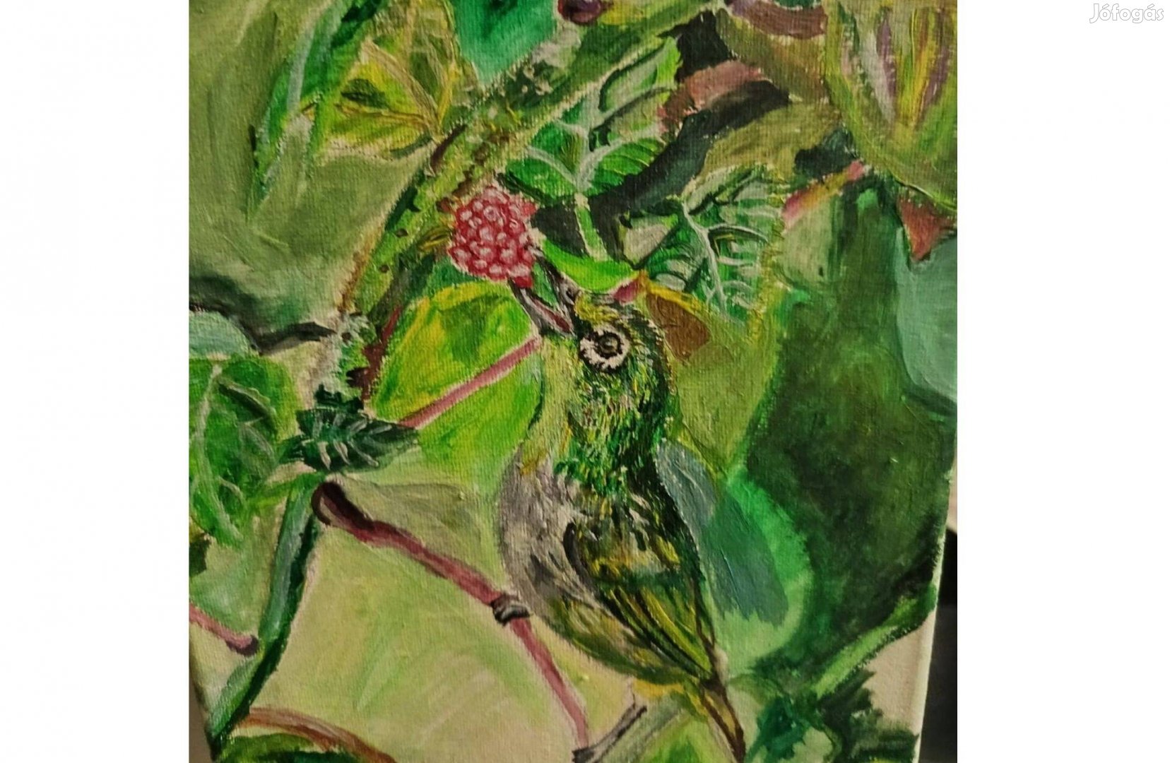 Kis madár festmény
