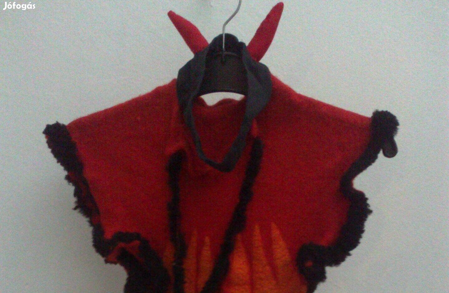Kis ördög palást jelmez óvodásoknak eladó