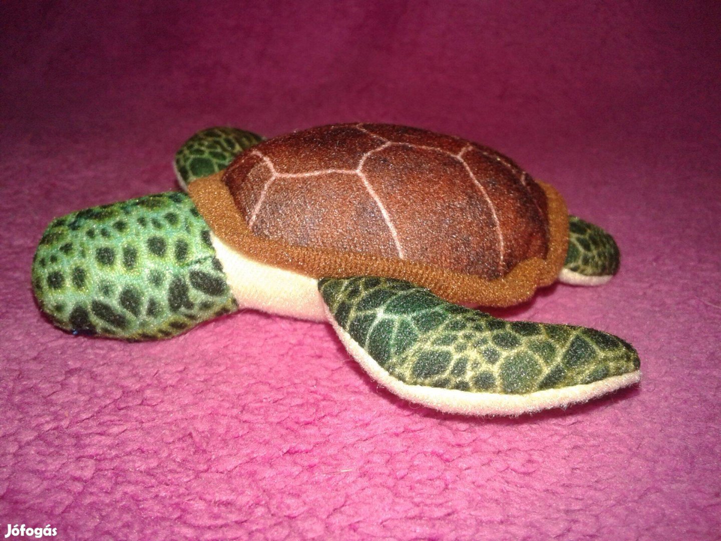 Kis plüss teknős kabalának kulcstartónak gyűjteményből eladó