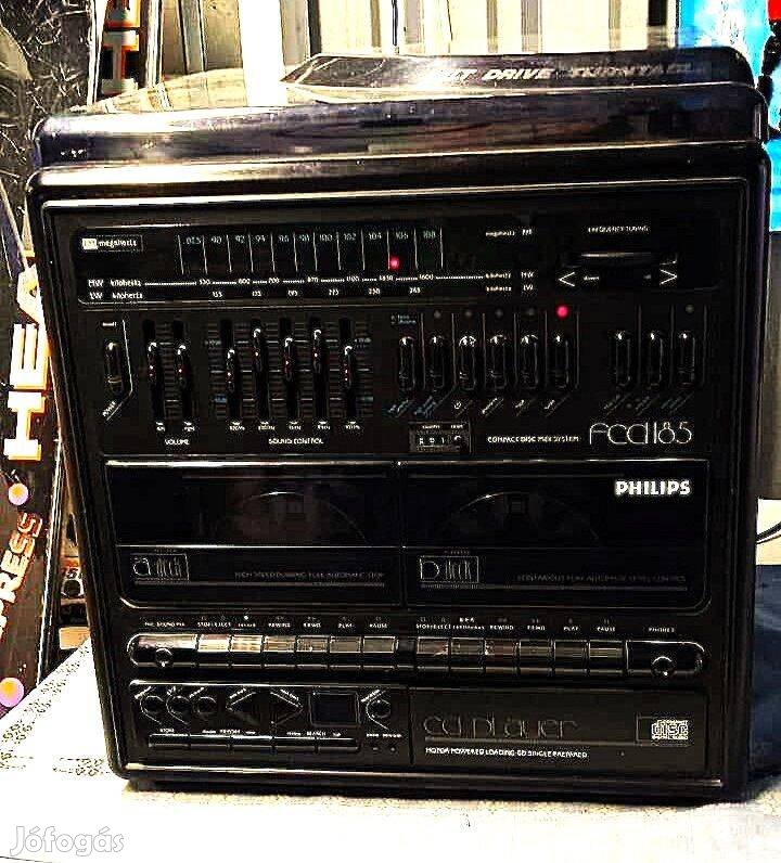 Kis törődést igénylő Philips FCD185 minirendszer