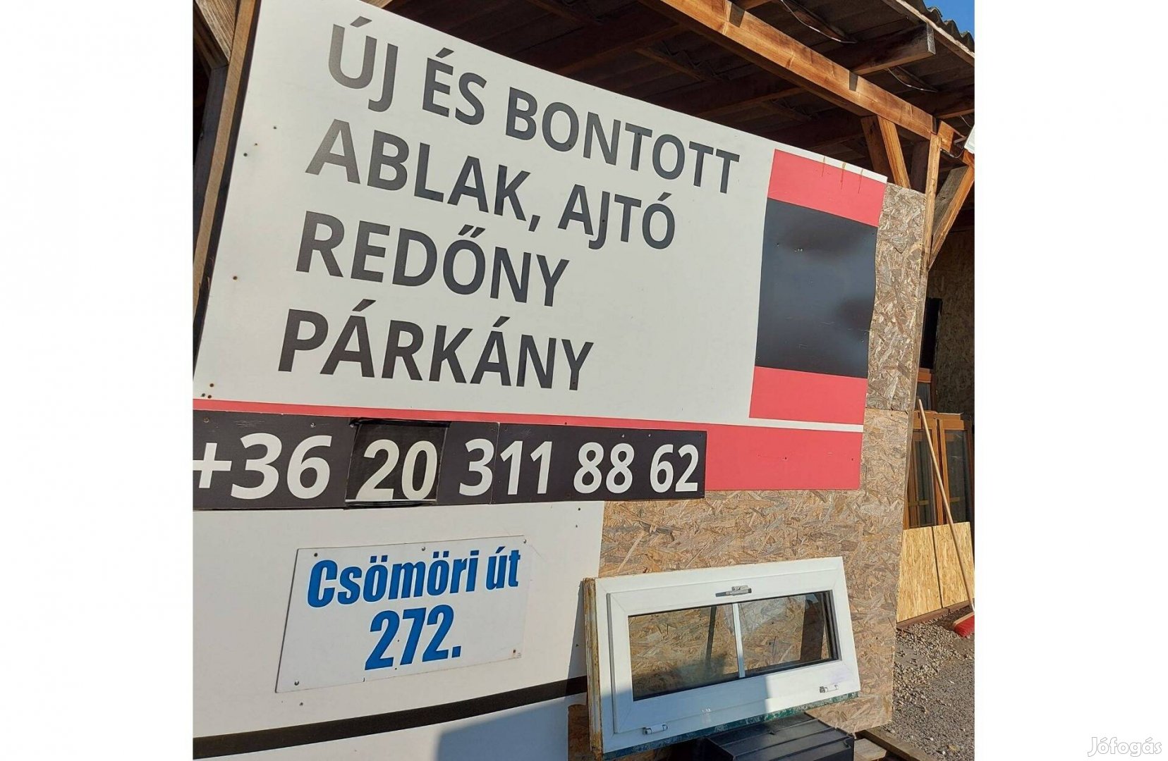 Kisablak Budapesten 118 x 55 cm Fekvő Csak Bukó ablak eladó