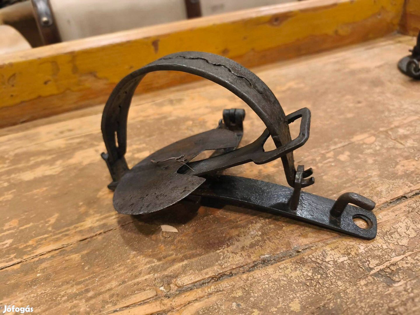 Kisállat csapda, régi szép kovácsmunka, 20. század eleje,