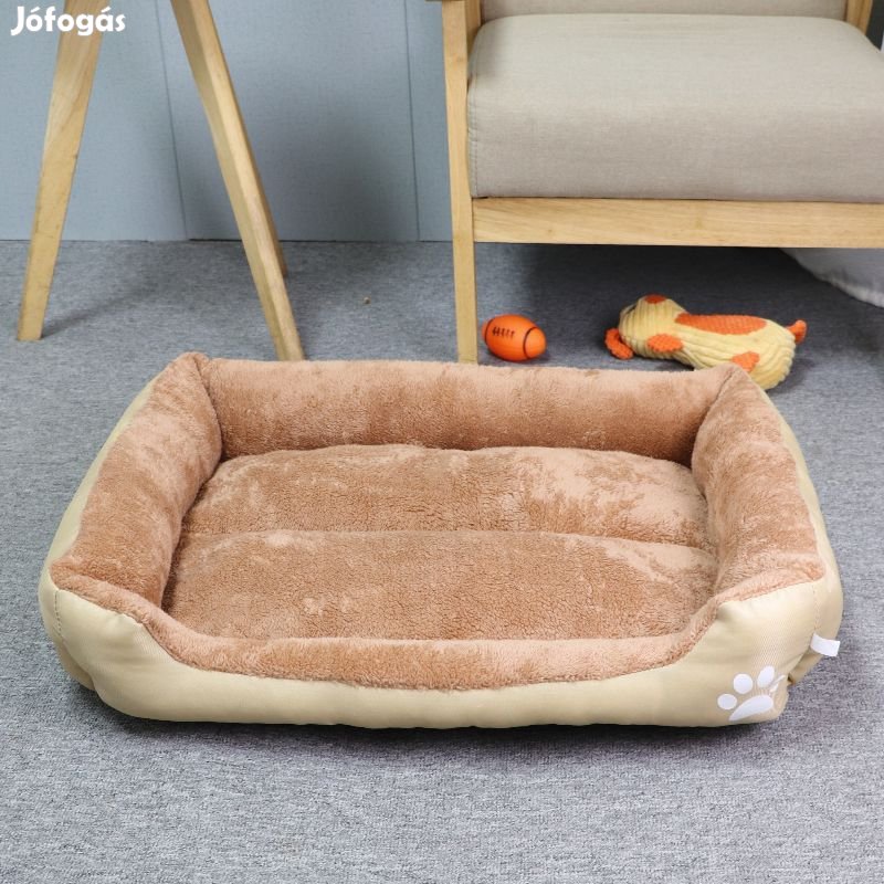 Kisállat fekhely, XXL méret, bézs-barna kutya / macska